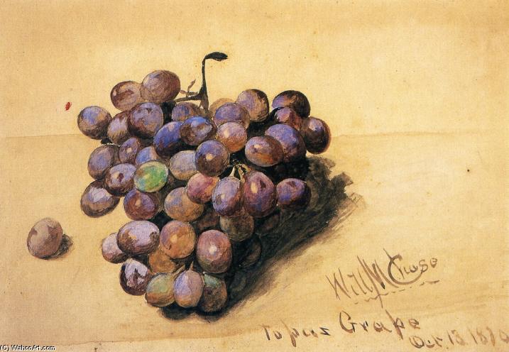 Wikioo.org - The Encyclopedia of Fine Arts - Painting, Artwork by William Merritt Chase - Topaz Grapes