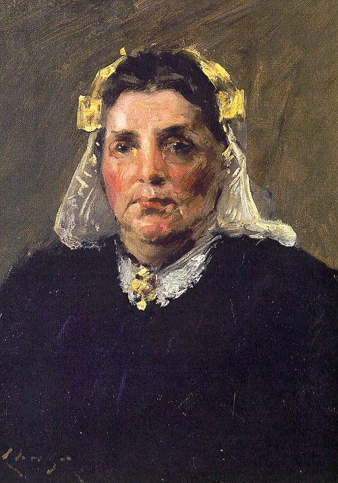 WikiOO.org - Encyclopedia of Fine Arts - Maleri, Artwork William Merritt Chase - Woman of Holland