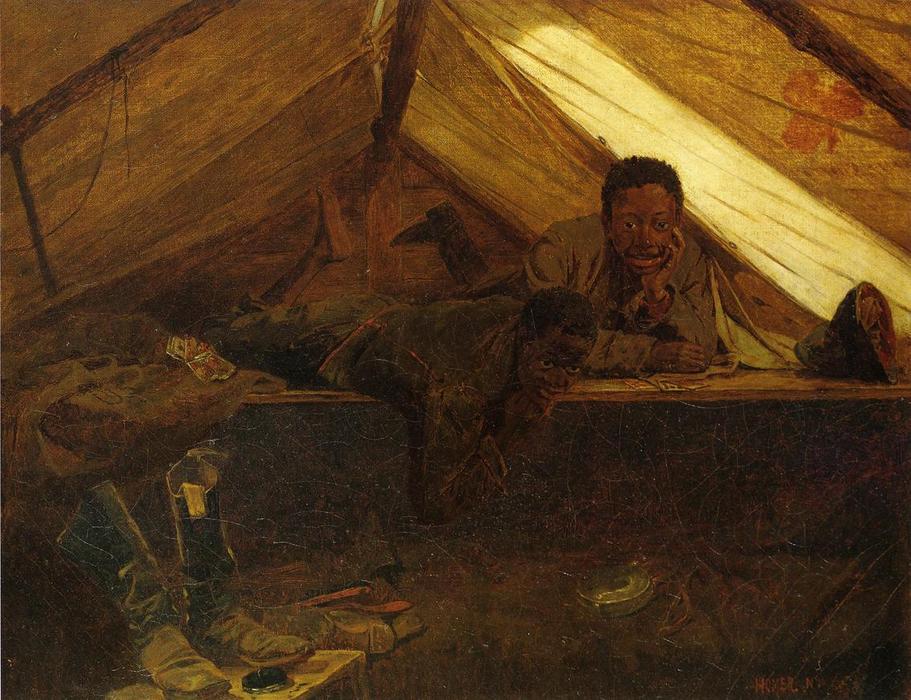 Wikioo.org – L'Encyclopédie des Beaux Arts - Peinture, Oeuvre de Winslow Homer - armée des bottes