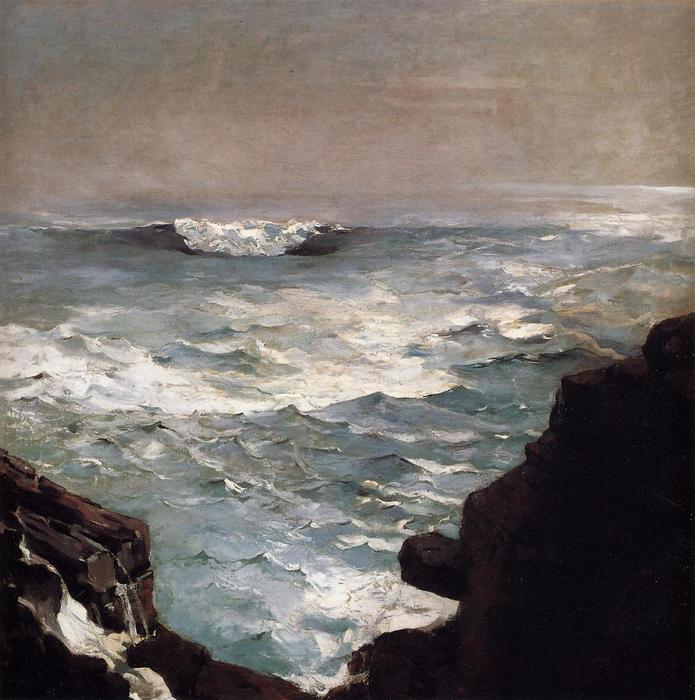 Wikioo.org - สารานุกรมวิจิตรศิลป์ - จิตรกรรม Winslow Homer - Cannon Rock