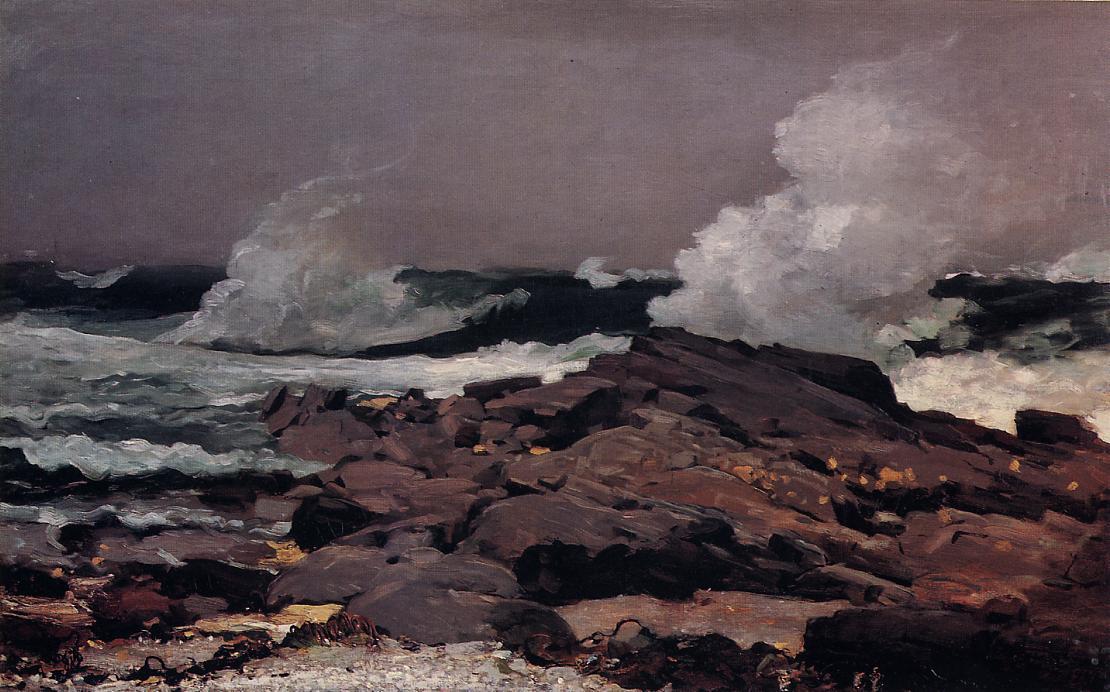 Wikioo.org - The Encyclopedia of Fine Arts - Painting, Artwork by Winslow Homer - Eastern Point, Prout's Neck