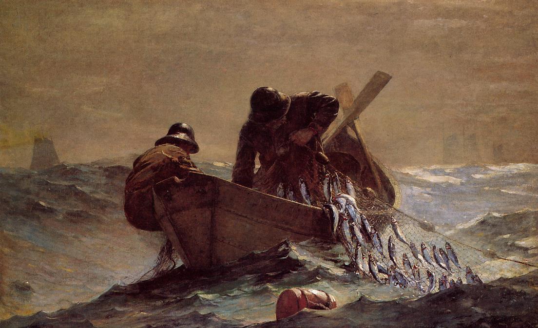 WikiOO.org – 美術百科全書 - 繪畫，作品 Winslow Homer - 青鱼网