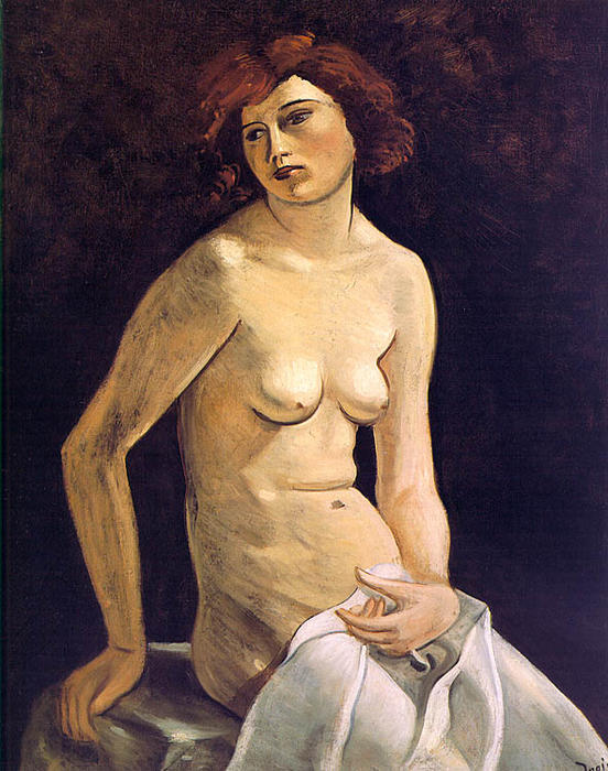 Wikioo.org - The Encyclopedia of Fine Arts - Painting, Artwork by André Derain - Jeune Fille