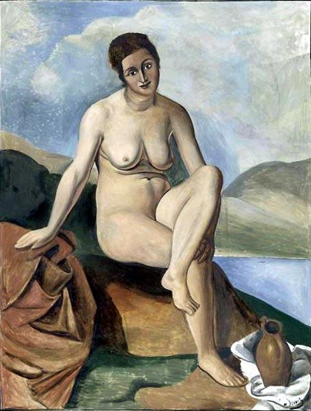 WikiOO.org - Enciclopedia of Fine Arts - Pictura, lucrări de artă André Derain - Naked pitcher