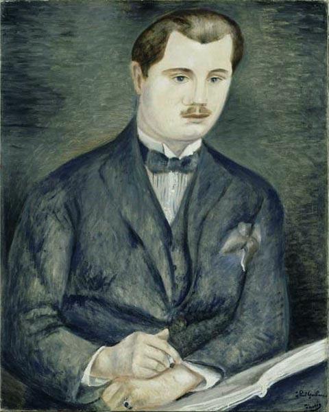 WikiOO.org - Encyclopedia of Fine Arts - Målning, konstverk André Derain - Portrait of Paul Guillaume