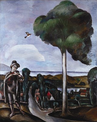 WikiOO.org - Encyclopedia of Fine Arts - Maleri, Artwork André Derain - The Bagpiper