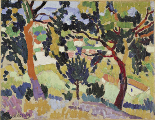Wikioo.org - The Encyclopedia of Fine Arts - Painting, Artwork by André Derain - The Estaque