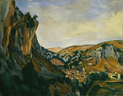 Wikioo.org - The Encyclopedia of Fine Arts - Painting, Artwork by André Derain - Valley of the Lot at Vers