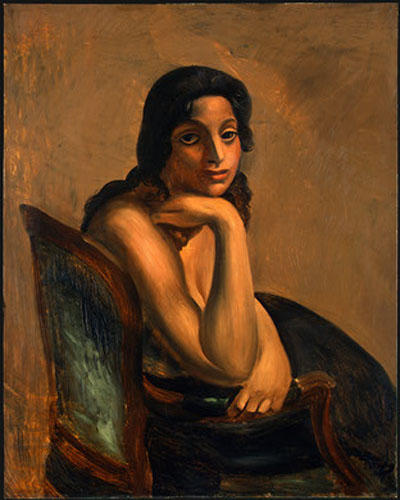 Wikioo.org - The Encyclopedia of Fine Arts - Painting, Artwork by André Derain - Woman in an Armchair