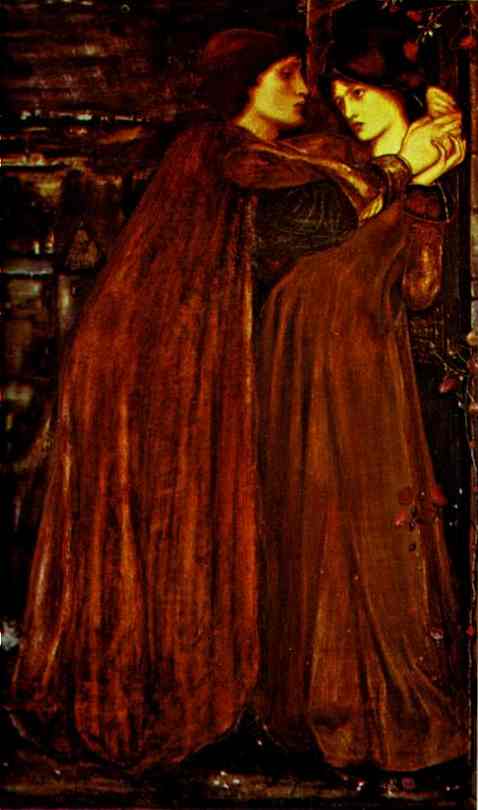 WikiOO.org - Encyclopedia of Fine Arts - Maleri, Artwork Edward Coley Burne-Jones - Clerk Saunders