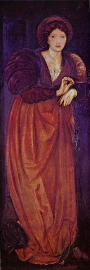 WikiOO.org – 美術百科全書 - 繪畫，作品 Edward Coley Burne-Jones - 法蒂玛