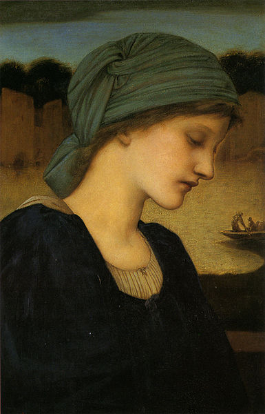 WikiOO.org - Encyclopedia of Fine Arts - Maľba, Artwork Edward Coley Burne-Jones - Flamma Vestalis