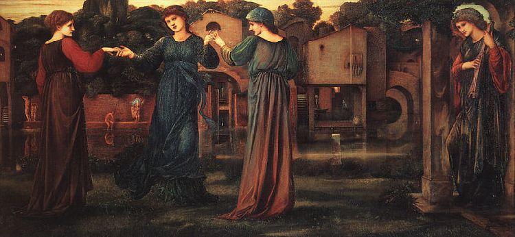 WikiOO.org - Encyclopedia of Fine Arts - Malba, Artwork Edward Coley Burne-Jones - The Mill