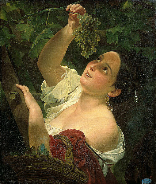 WikiOO.org - Encyclopedia of Fine Arts - Maľba, Artwork Karl Pavlovich Bryullov - Italian Midday