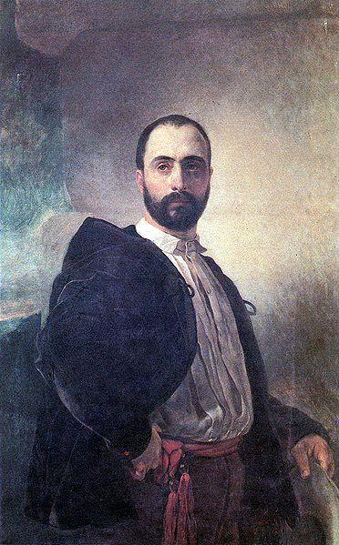 WikiOO.org - Εγκυκλοπαίδεια Καλών Τεχνών - Ζωγραφική, έργα τέχνης Karl Pavlovich Bryullov - Portrait Angelo Tittoni