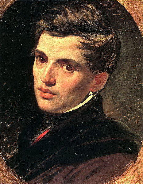 WikiOO.org - Encyclopedia of Fine Arts - Maľba, Artwork Karl Pavlovich Bryullov - Portrait of Alexander Bruloff
