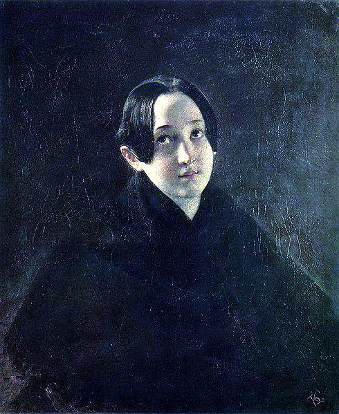 WikiOO.org - Εγκυκλοπαίδεια Καλών Τεχνών - Ζωγραφική, έργα τέχνης Karl Pavlovich Bryullov - Portrait of EI Durnovo