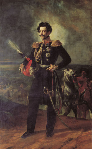 WikiOO.org - Enciklopedija dailės - Tapyba, meno kuriniai Karl Pavlovich Bryullov - Portrait of General-adjutant Count Vasily Alekseevich Perovski