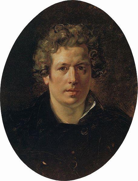 Wikioo.org - สารานุกรมวิจิตรศิลป์ - จิตรกรรม Karl Pavlovich Bryullov - Self-portrait 1