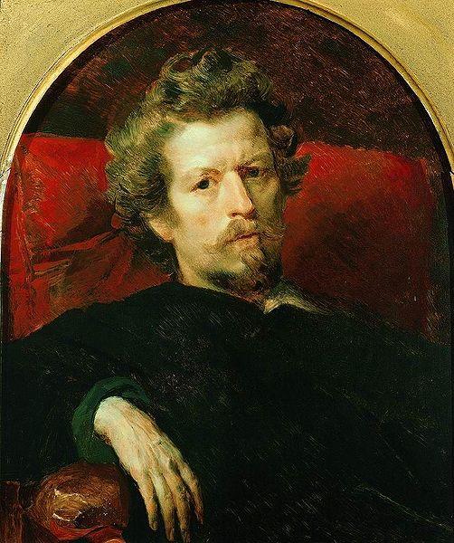 WikiOO.org - Енциклопедія образотворчого мистецтва - Живопис, Картини
 Karl Pavlovich Bryullov - Self-portrait 5