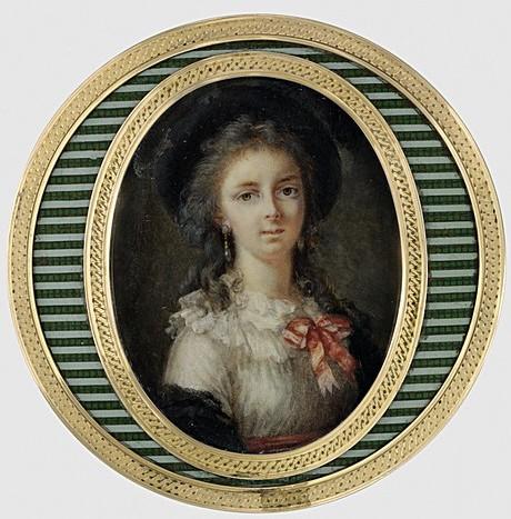 WikiOO.org - 백과 사전 - 회화, 삽화 Elisabeth-Louise Vigée-Lebrun - Portrait d'Elisabeth Vigée-Lebrun
