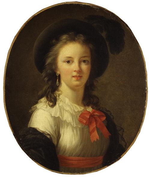 WikiOO.org - Encyclopedia of Fine Arts - Målning, konstverk Elisabeth-Louise Vigée-Lebrun - Self-portrait 2