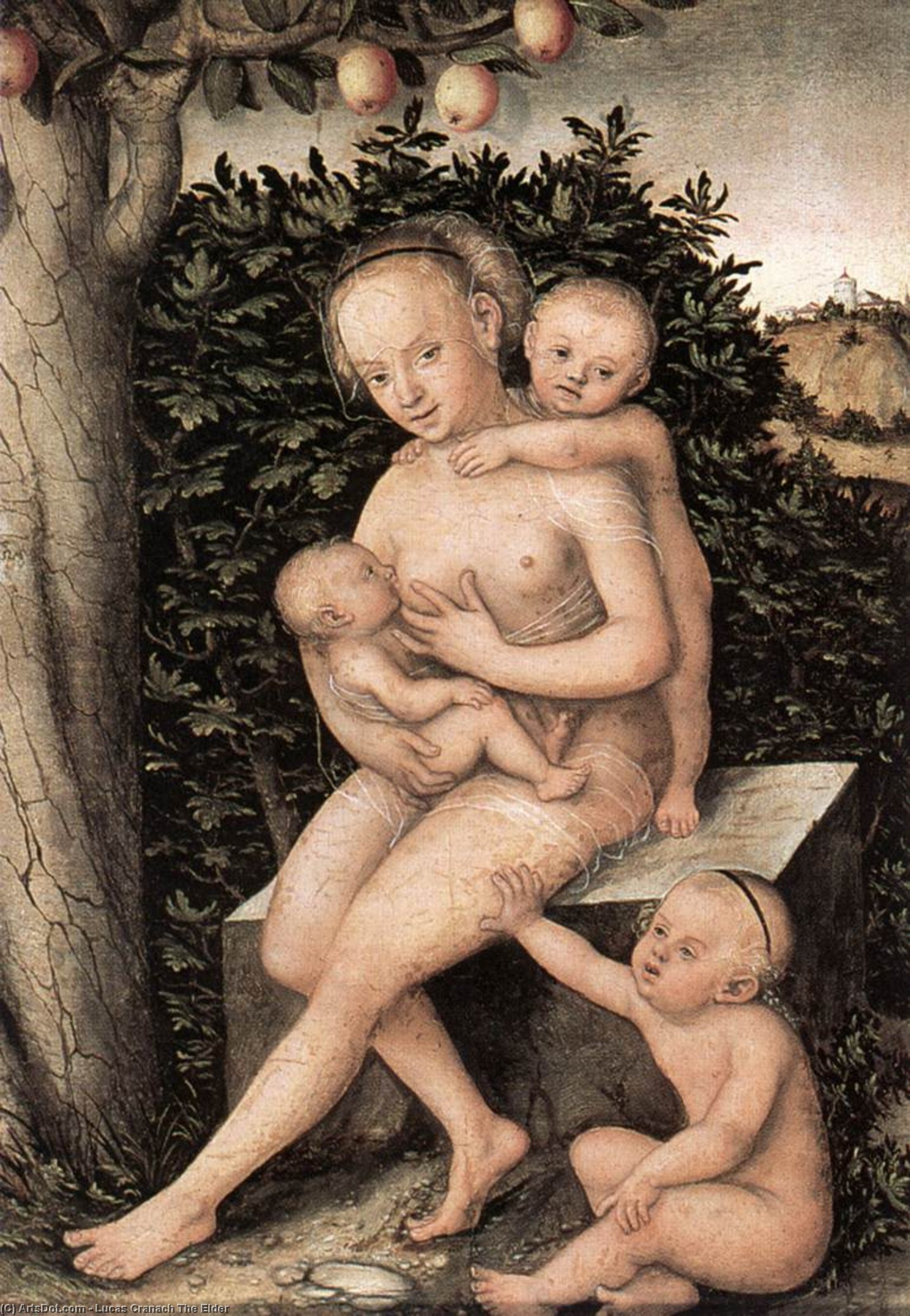 WikiOO.org – 美術百科全書 - 繪畫，作品 Lucas Cranach The Elder - 慈善机构