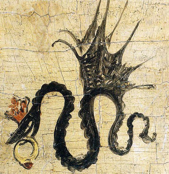 Wikioo.org - Die Enzyklopädie bildender Kunst - Malerei, Kunstwerk von Lucas Cranach The Elder - Unterschrift des Lucas Cranach der Ältere