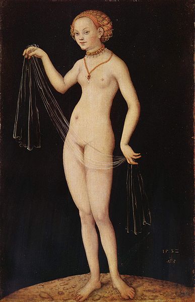Wikioo.org – La Enciclopedia de las Bellas Artes - Pintura, Obras de arte de Lucas Cranach The Elder - Venus