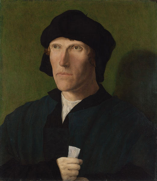 WikiOO.org - Encyclopedia of Fine Arts - Maľba, Artwork Lucas Van Leyden - A man