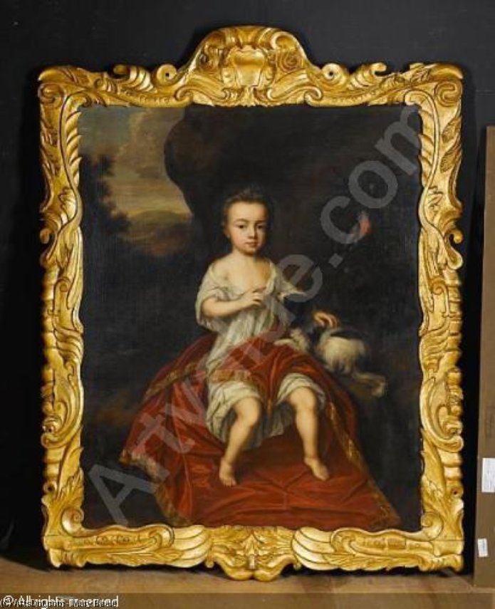 Wikioo.org - The Encyclopedia of Fine Arts - Painting, Artwork by Mary Beale - Portrait of a young boy