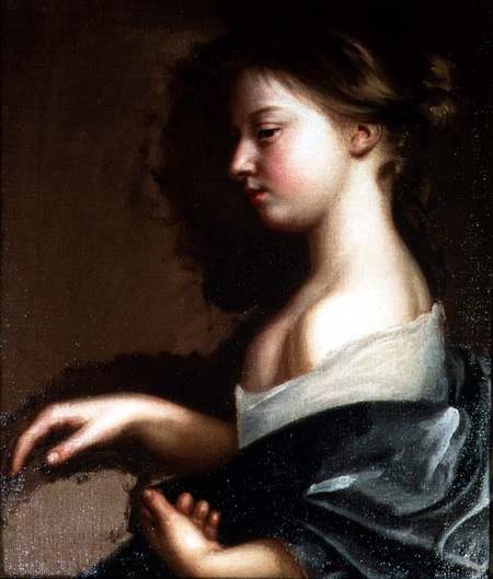 Wikioo.org – L'Enciclopedia delle Belle Arti - Pittura, Opere di Mary Beale - Ritratto di una giovane ragazza