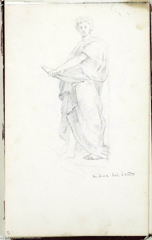Wikioo.org - สารานุกรมวิจิตรศิลป์ - จิตรกรรม Thomas Cole - Andrea del Sarto