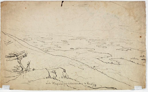 WikiOO.org - Εγκυκλοπαίδεια Καλών Τεχνών - Ζωγραφική, έργα τέχνης Thomas Cole - Corohua (Chocorua) Peak