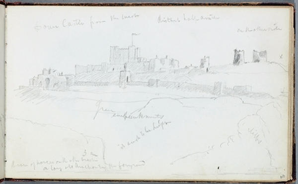 Wikioo.org – L'Enciclopedia delle Belle Arti - Pittura, Opere di Thomas Cole - Castello di Dover, in Inghilterra