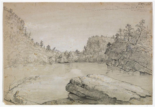 WikiOO.org - Εγκυκλοπαίδεια Καλών Τεχνών - Ζωγραφική, έργα τέχνης Thomas Cole - Shongo Lake
