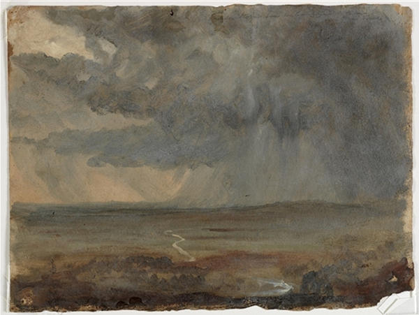 Wikioo.org - สารานุกรมวิจิตรศิลป์ - จิตรกรรม Thomas Cole - Stormy Landscape