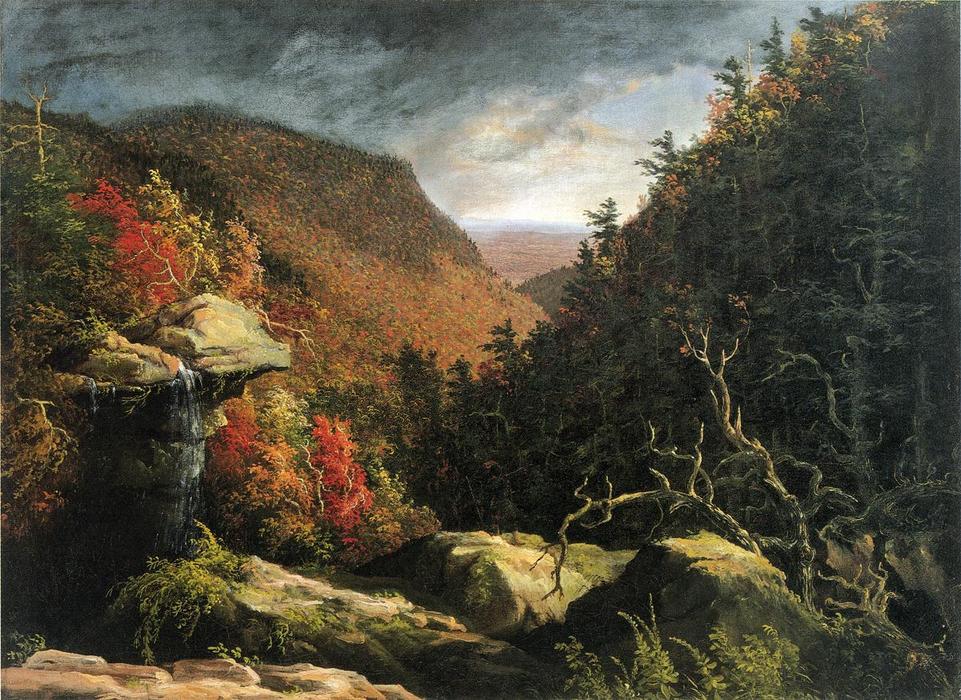 Wikioo.org – L'Enciclopedia delle Belle Arti - Pittura, Opere di Thomas Cole - il chiodo di garofano , Catskills