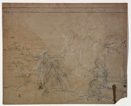 Wikioo.org – L'Enciclopedia delle Belle Arti - Pittura, Opere di Thomas Cole - il `marys` al tomba