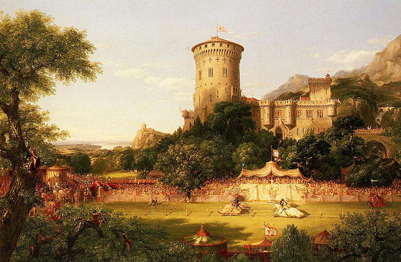 Wikioo.org - The Encyclopedia of Fine Arts - Painting, Artwork by Thomas Cole - The Past