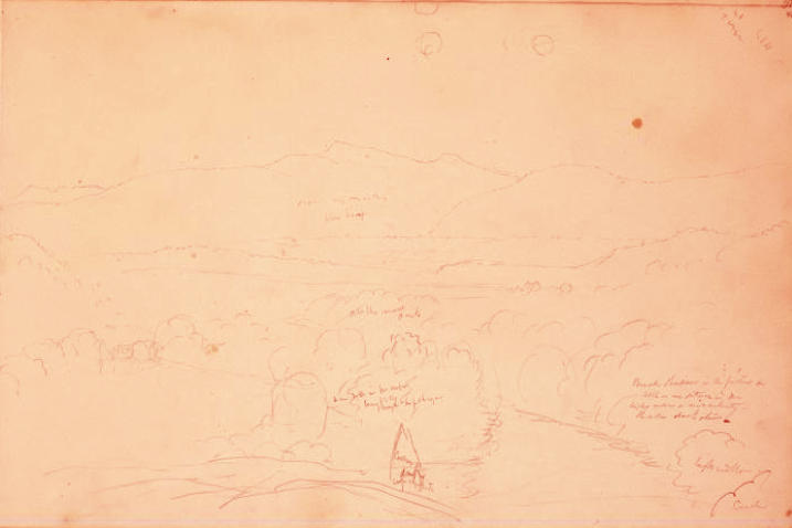 WikiOO.org - Енциклопедия за изящни изкуства - Живопис, Произведения на изкуството Thomas Cole - Untitled, Landscape Composion