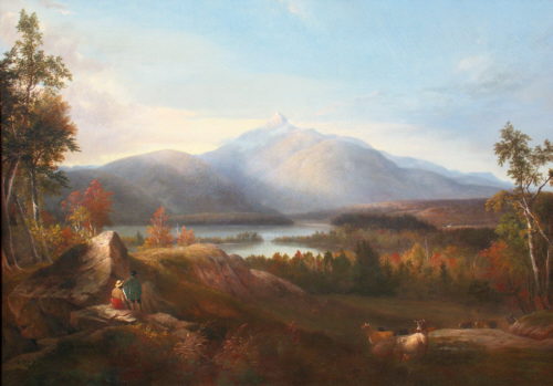 Wikioo.org - The Encyclopedia of Fine Arts - Painting, Artwork by Alvan Fisher - Painting of Chocorua