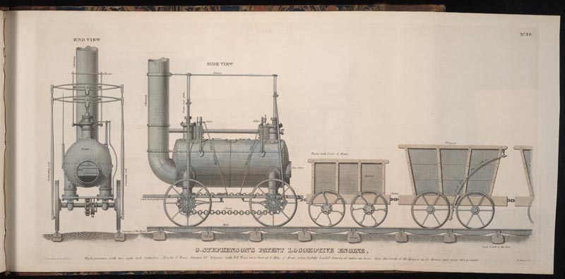 WikiOO.org - دایره المعارف هنرهای زیبا - نقاشی، آثار هنری Benjamin Tanner - Patent Locomotive Engine