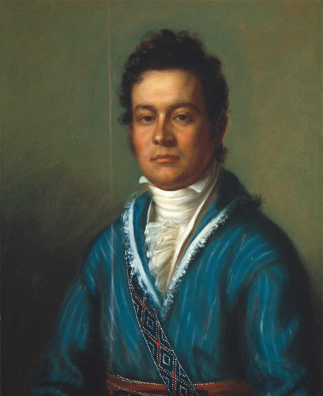 Wikioo.org - The Encyclopedia of Fine Arts - Painting, Artwork by Charles Bird King - Portrait of David Vann