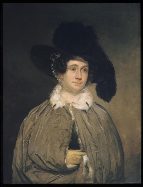 WikiOO.org - Encyclopedia of Fine Arts - Målning, konstverk Chester Harding - Mrs. Thomas Brewster Coolidge 1