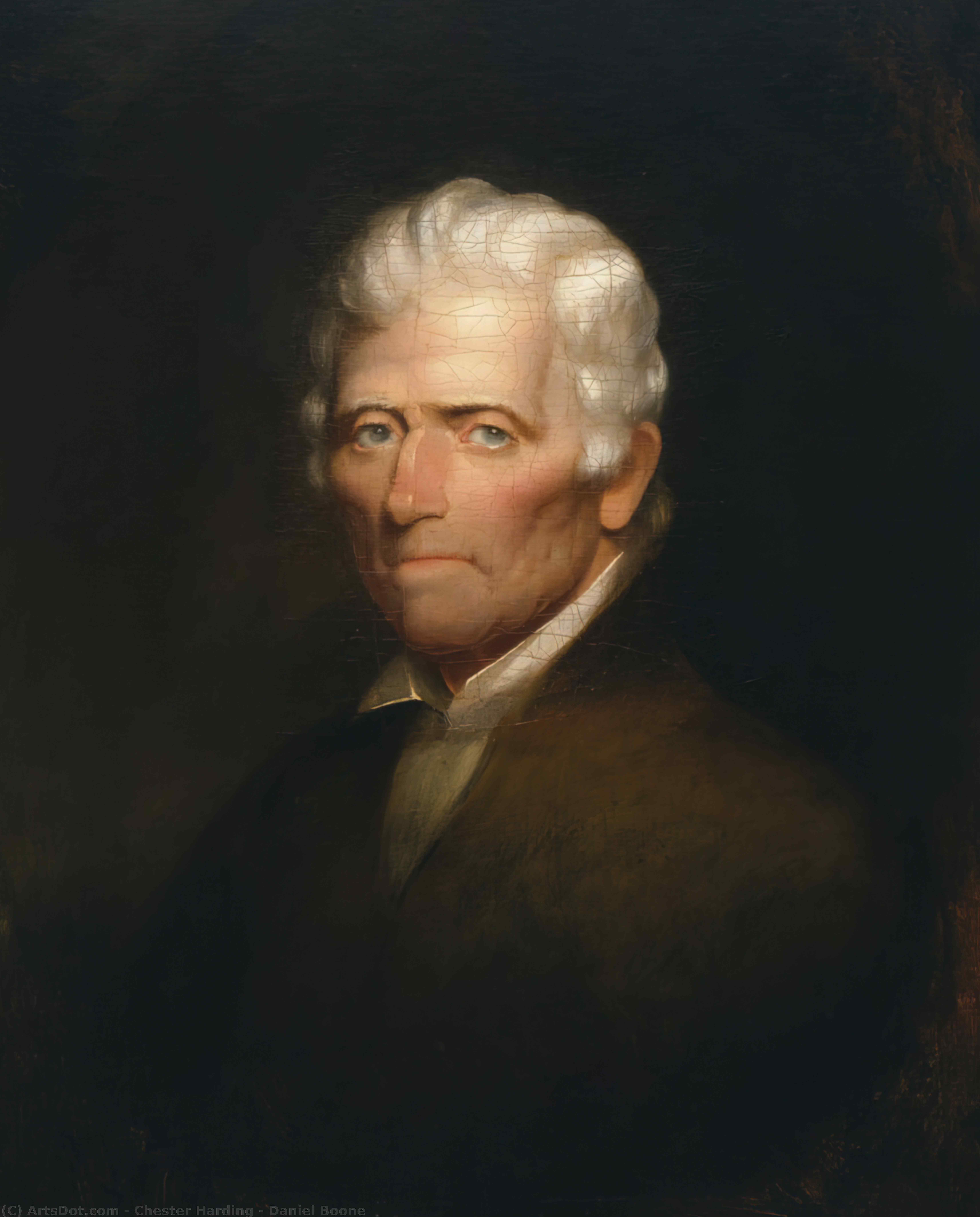 WikiOO.org - Encyclopedia of Fine Arts - Maalaus, taideteos Chester Harding - Daniel Boone