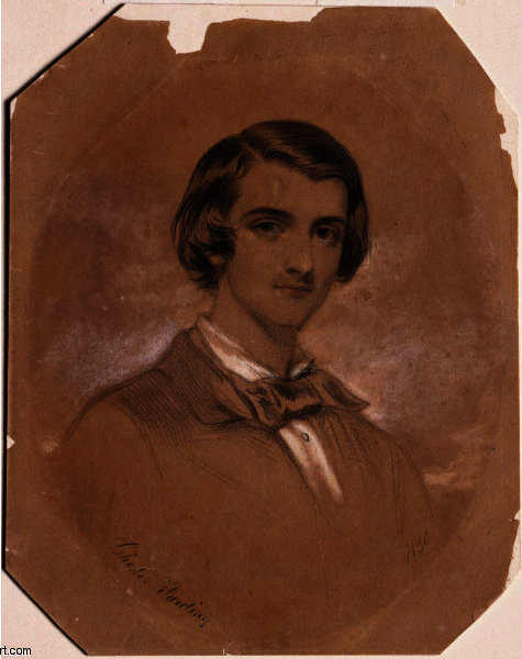 Wikioo.org – L'Encyclopédie des Beaux Arts - Peinture, Oeuvre de Chester Harding - portrait de jeunes homme