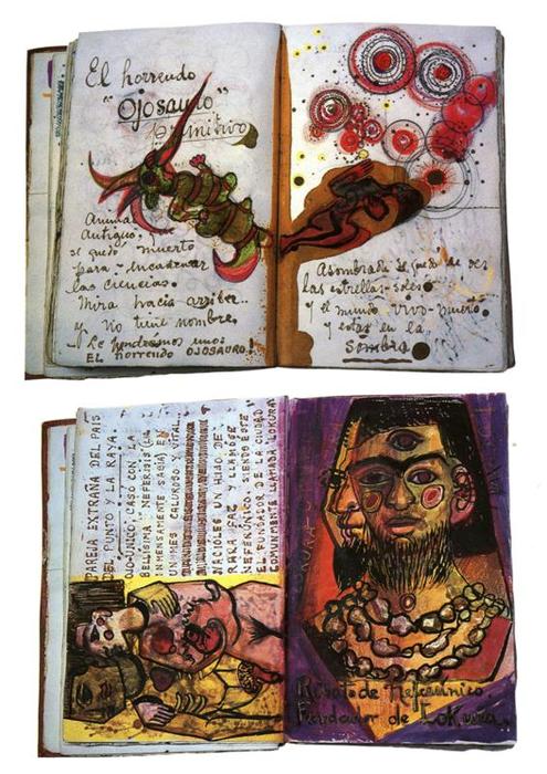 WikiOO.org - Енциклопедия за изящни изкуства - Живопис, Произведения на изкуството Frida Kahlo - Diary pages 1