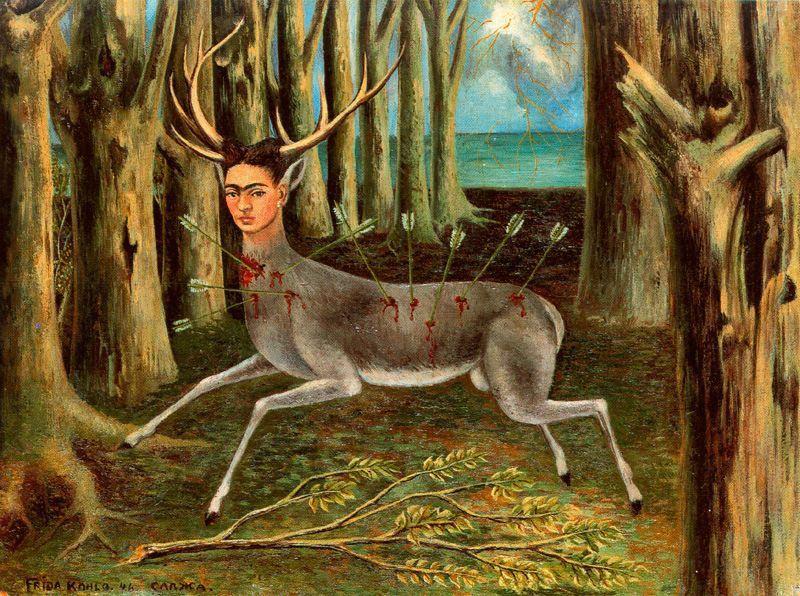Wikioo.org – L'Enciclopedia delle Belle Arti - Pittura, Opere di Frida Kahlo - el pequeño ciervo