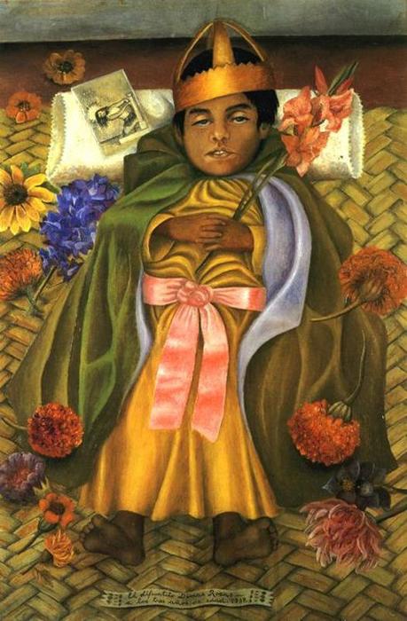 Wikioo.org – L'Enciclopedia delle Belle Arti - Pittura, Opere di Frida Kahlo - Il defunto Dimas